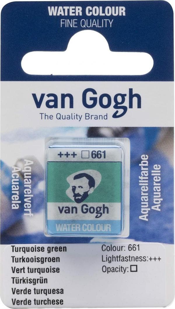 Van Gogh Suluboya Tablet Turquoise Green - Image 1