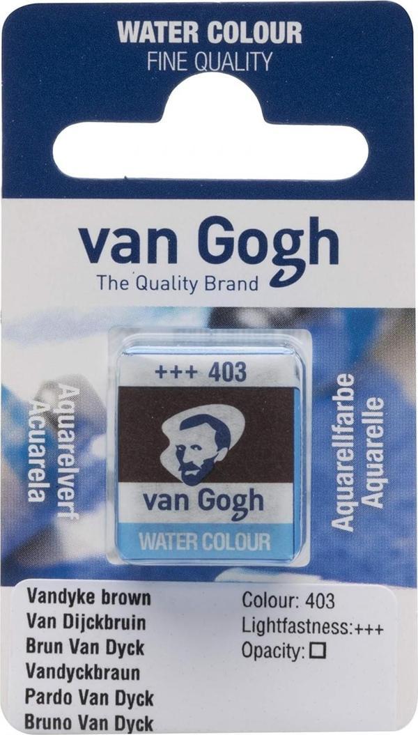 Van Gogh Suluboya Tablet Vandyke Brown - Image 1