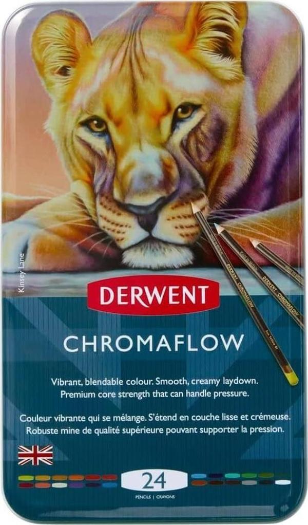 Derwent Chromaflow 24'lü Kuru Boya Kalem Seti / 2305857 - Image 1
