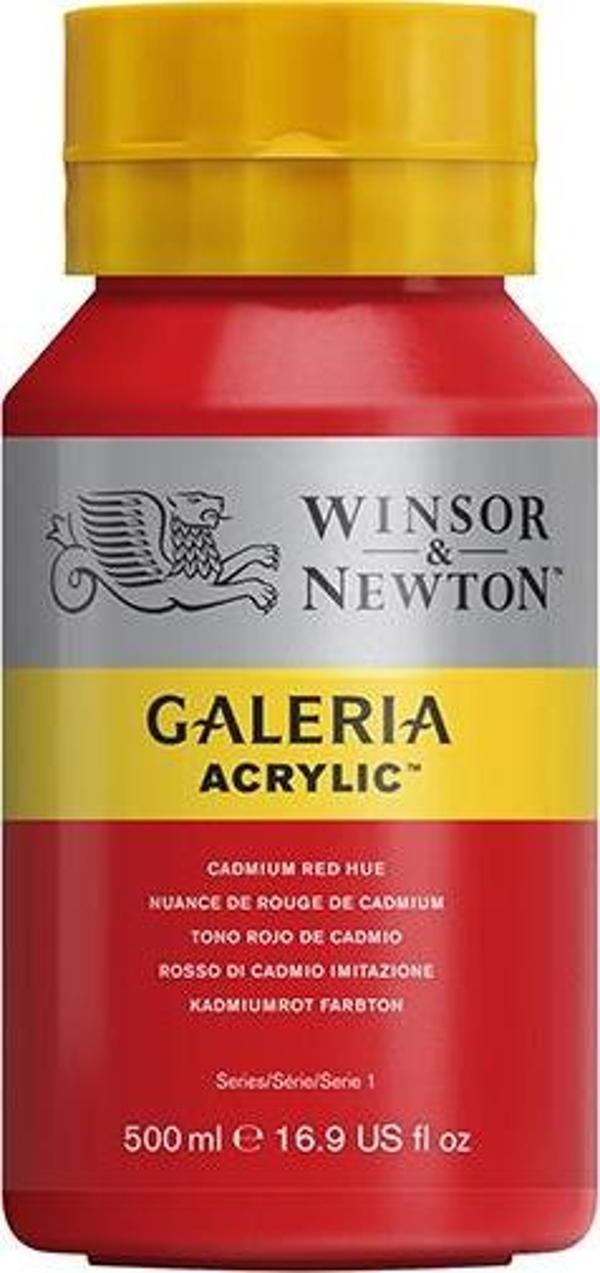 Winsor & Newton Galeria Akrilik Boya 500ml Cadmium Red Hue 95 - Image 1