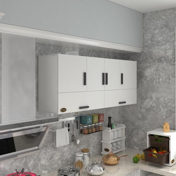 Kenzlife hazır mutfak general byz 060*150*32 mutfak banyo dolabı kapaklı raflı - Image 1