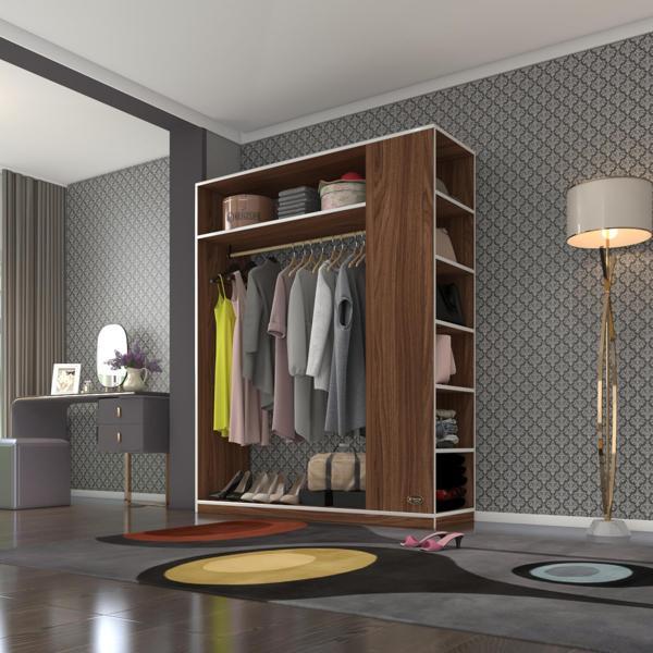 Kenzlife giysi dolabı bayram 180*150*40 cvz gardırop - Image 1