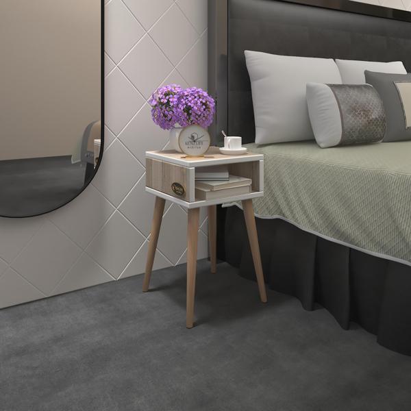 Kenzlife komodin antero crd 60*40*40 ahşap ayaklı komidin kitaplık - Image 1
