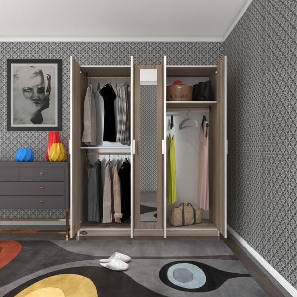 Kenzlife gardırop 5 kapaklı kapılı 150 lilyum crd aynalı gardolap dolap - Image 1