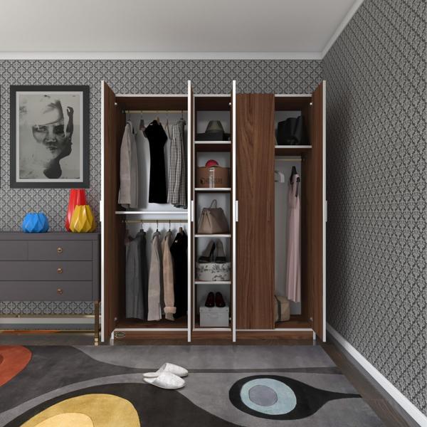 Kenzlife gardırop 5 kapaklı kapılı 150 lilyum cvz gardolap dolap - Image 1