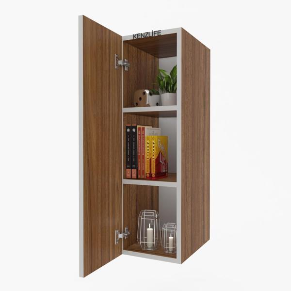 Kenzlife mutfak dolabı irem  090.030.32 cvz  2 raflı kapaklı  ofis banyo kiler evrak kitaplık - Image 1