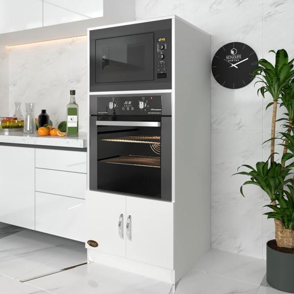 Kenzlife ankastre fırın dolabı ahsen byz mutfak banyo kiler ofis kitaplık - Image 1