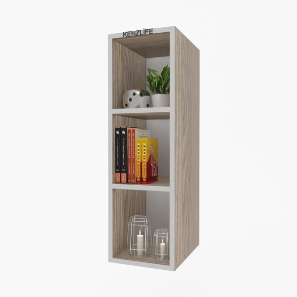 Kenzlife mutfak dolabı ıtır 090.030.30 crd 2 raflı kapaksız ofis banyo kiler evrak kitaplık - Image 1