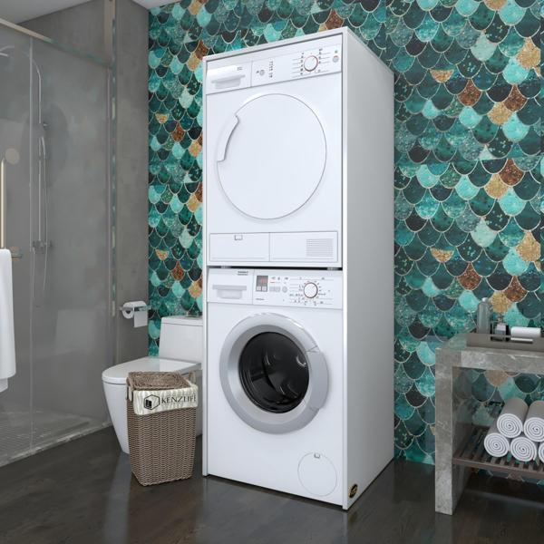 Kenzlife çamaşır-kurutma makinesi dolabı zakhar byz 180*70*60 banyo kapaksız arkalıksız - Image 1