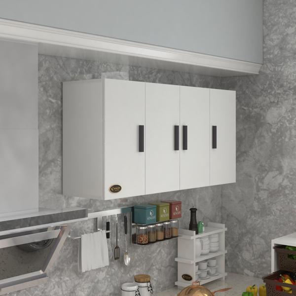 Kenzlife hazır mutfak merlanda byz 060*120*22 mutfak banyo dolabı kapaklı raflı - Image 1