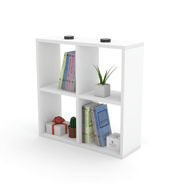 Kenzlife kitaplık gülbin 060*060*20 byz duvar rafı  - Image 1