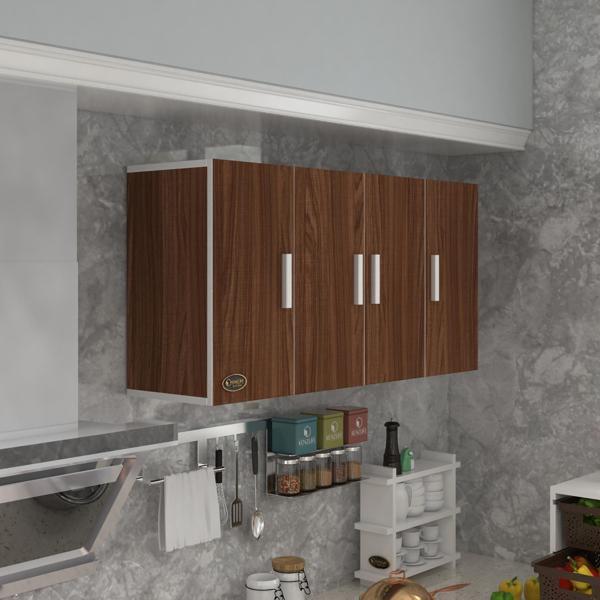Kenzlife hazır mutfak merlanda cvz 060*120*22 mutfak banyo dolabı kapaklı raflı - Image 1