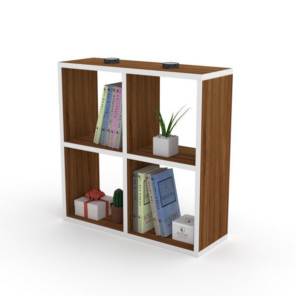 Kenzlife kitaplık gülbin 060*060*20 cvz duvar rafı  - Image 1