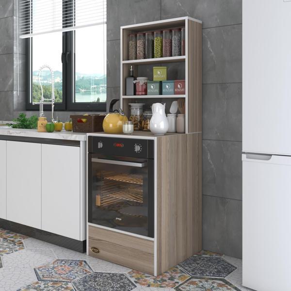 Kenzlife ankastre fırın dolabı esmacan crd 165*60*56 mutfak eko düz - Image 1