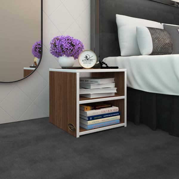 Kenzlife komodin meydey cvz 39*39*39 komidin kitaplık ayakkabılık - Image 1