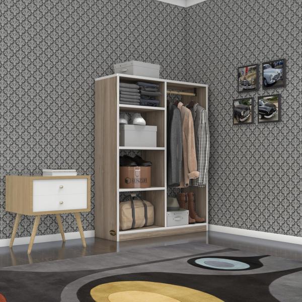 Kenzlife giysi dolabı taci 120*090*30 crd gardırop - Image 1