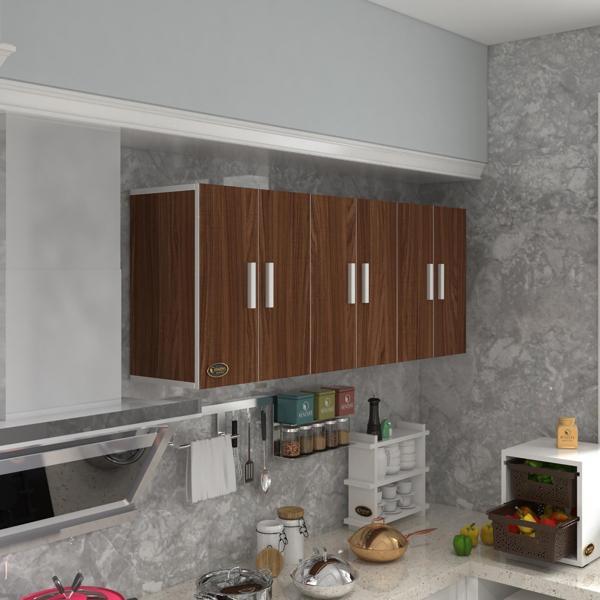 Kenzlife hazır mutfak nonus cvz 060*150*32 mutfak banyo dolabı kapaklı raflı - Image 1