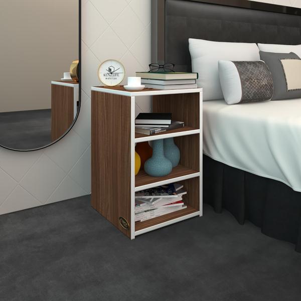 Kenzlife komodin panpan cvz 60*39*39 komidin kitaplık ayakkabılık - Image 1