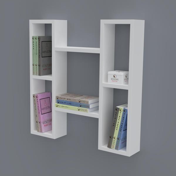 Kenzlife kitaplık melisa 060*060*20 byz duvar rafı  - Image 1