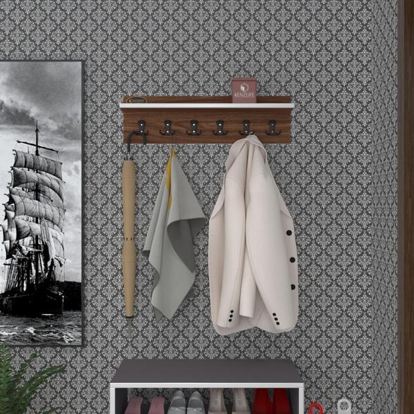 Kenzlife elbise askılığı askılık vettini70 cvz 20*070*12 siyah 6 adet askı portmanto - Image 1