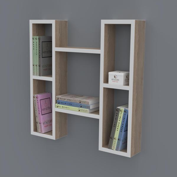 Kenzlife kitaplık melisa 060*060*20 crd duvar rafı  - Image 1