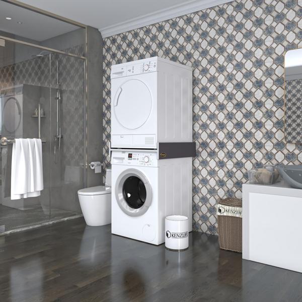 Kenzlife çamaşır&kurutma makinesi dolabı hedeon gri 015*80*70 banyo aparatı arkalıksız büyük boy xlarge - Image 1