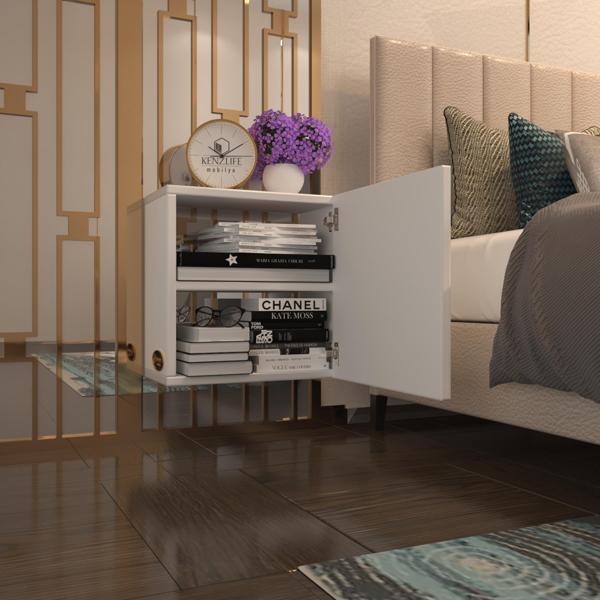 Kenzlife komodin susanin byz 39*39*20 banyo ecza mutfak dolabı(m)kapaklı arkalıksız - Image 1