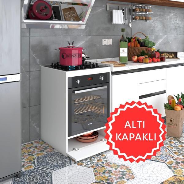 Kenzlife ankastre modülü kabini berilyum byz fırın ocak dolabı kapaklı  - Image 1