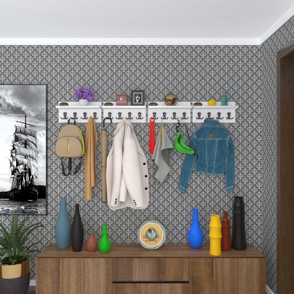 Kenzlife elbise askılığı karayemiş4 byz 26*152*12 vestiyer portmanto askı askılık 16 adet askı - Image 1