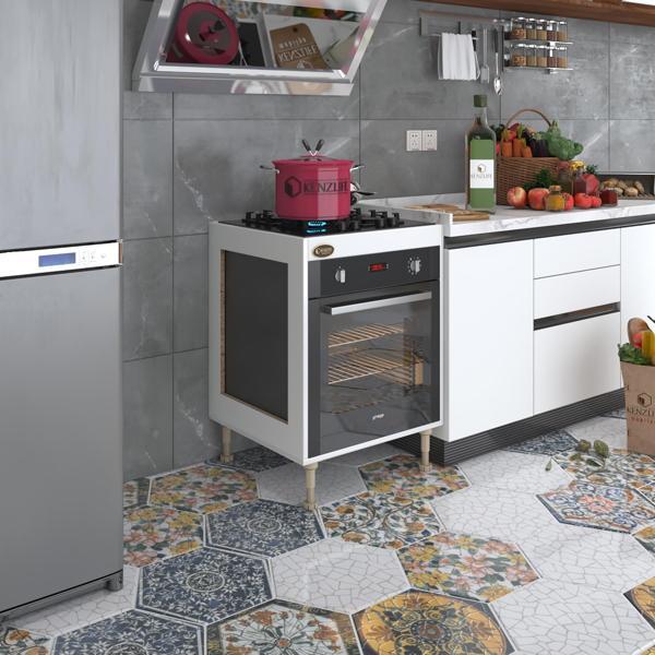 Kenzlife ankastre modülü kabini emir timur3 byz 89-81*60*56 fırın ocak dolabı ayarlı ayaklı  - Image 1