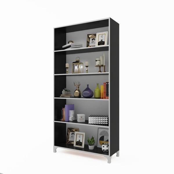 Kenzlife mutfak dolabı pakize 168*090*030 gri ayaklı banyo evrak ofis ayakkabılık kiler - Image 1