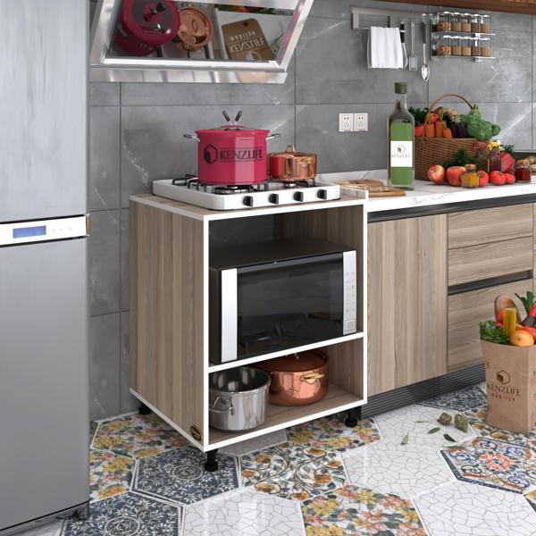 Kenzlife ocak dolabı nermin crd 85*70*60 XLARGE hazır mutfak klasik setüstü ocak için sabit tabla - Image 1