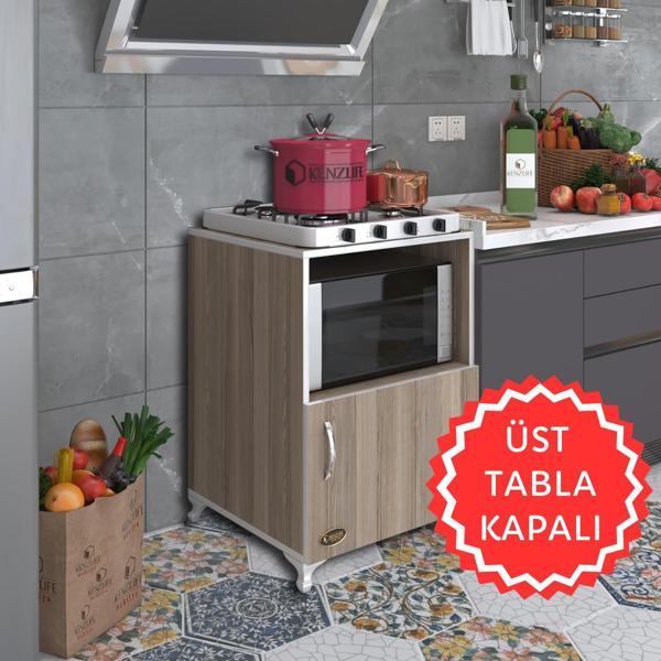 Kenzlife ocak dolabı revbahar crd 85*60*56 hazır mutfak klasik set üstü ocak için arkalıksız - Image 1