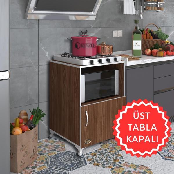 Kenzlife ocak dolabı revbahar cvz 85*60*56 hazır mutfak klasik set üstü ocak için arkalıksız - Image 1