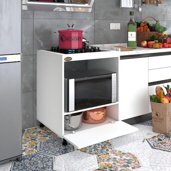 Kenzlife ocak dolabı şehrazat byz 85*70*60 XLARGE kapaklı hazır mutfak ankastre gömme ocak için - Image 1