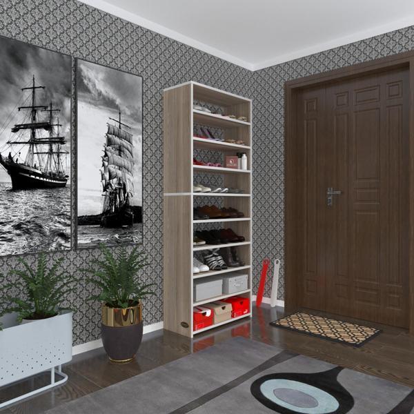Kenzlife ayakkabılık goya crd 180*70*30 arkalıksız ayakkabı ofis dolabı iki bölme - Image 1