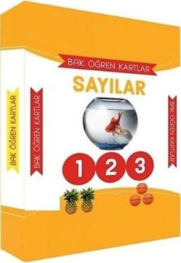 Karatay Yayınları 4E Bak Öğren Kartları Sayılar - Image 1