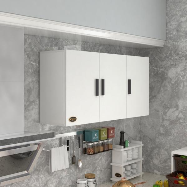 Kenzlife hazır mutfak dirca22 byz 060*120*22 mutfak banyo dolabı kapaklı raflı - Image 1