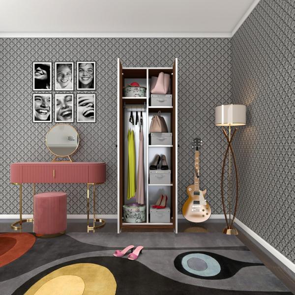 Kenzlife gardırop 2 kapılı kapaklı leylak cvz 173*60*42 gardolap dolap ofis - Image 1