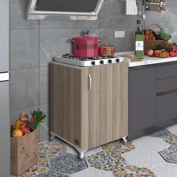 Kenzlife ocak dolabı ahunaz crd 85*60*56 hazır mutfak klasik set üstü ocak için arkalıksız - Image 1