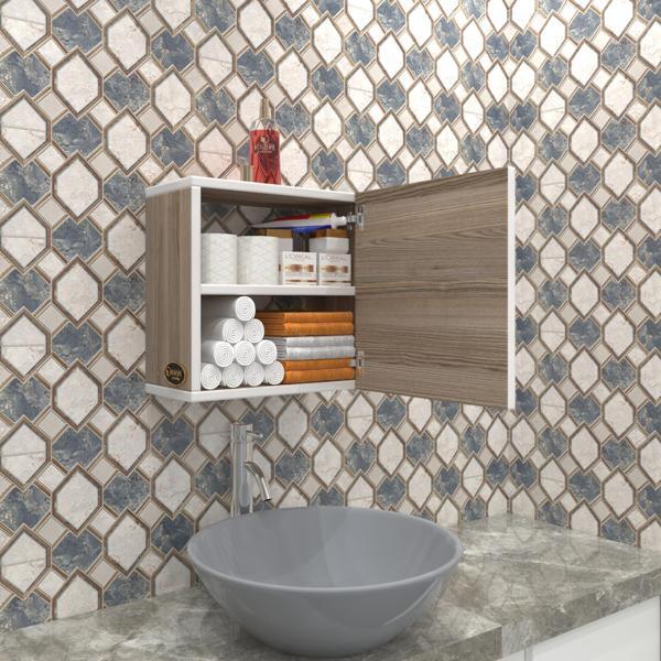 Kenzlife banyo ecza dolabı susanin crd 39*39*20 mutfak komodin (m) kapaklı arkalıksız - Image 1