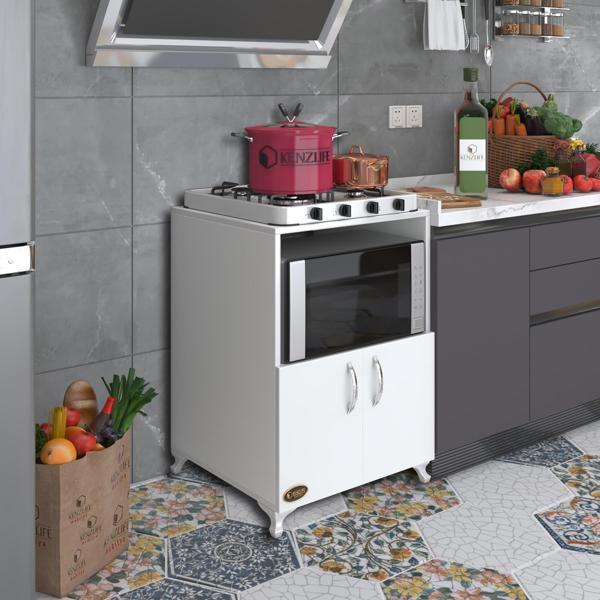 Kenzlife ocak dolabı aysu byz 85*60*57 mutfak modül mini fırın mikrodalga banyo ofis - Image 1