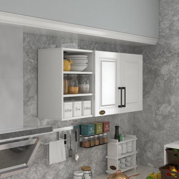 Kenzlife hazır mutfak dolabı kestane90 byz mod1 90*120*32 mebran kapak suntalam gövde - Image 1