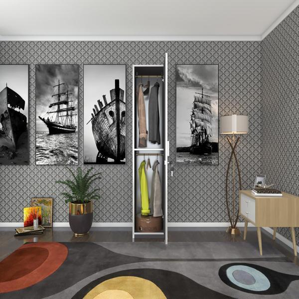 Kenzlife kilitli gardırop öğrenci dolabı tek kapılı günebakan gri 180*35*42 gardolap dolap ofis - Image 1