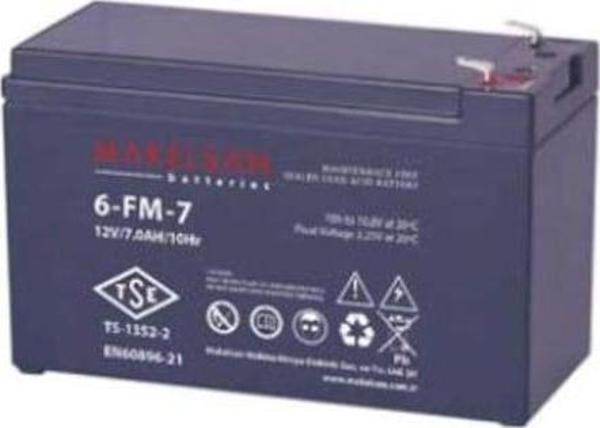 6Fm-7 12V 7Ah Kuru Tip Akü - Image 1