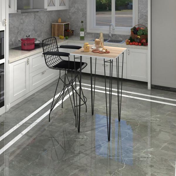 Knsz masa sandalye takımı hem105zengin crdsyh 060*060 1 sandalye syhsyh kolçaklı - Image 1