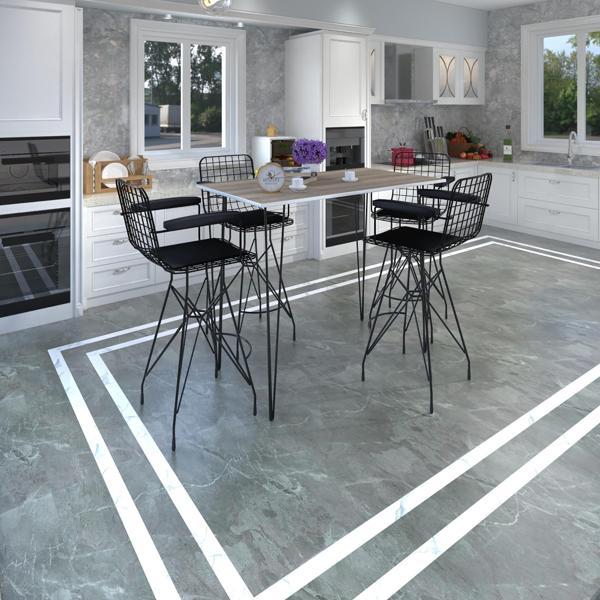 Knsz masa sandalye takımı hem105zengin crdsyh 100*070 4 sandalye syhsyh kolçaklı - Image 1