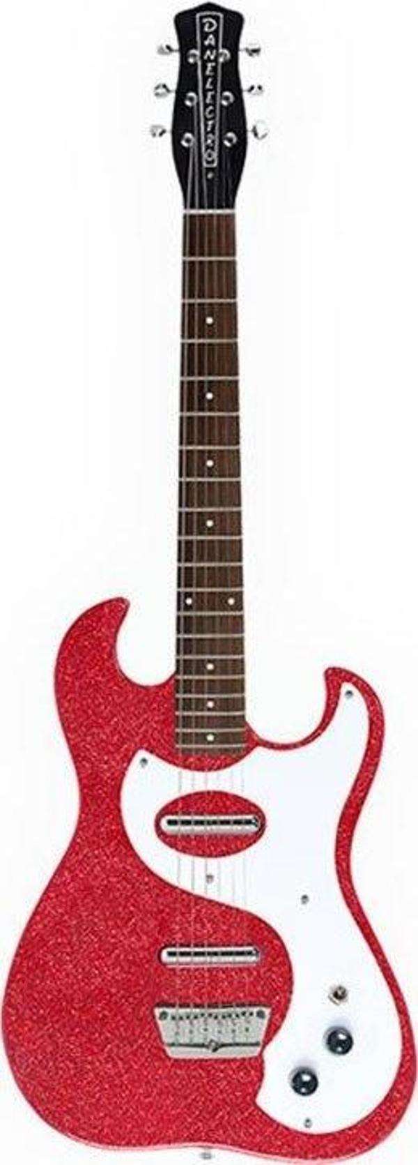 Danelectro 63 Dano Elektro Gitar (63DANOREDSP) - Image 1