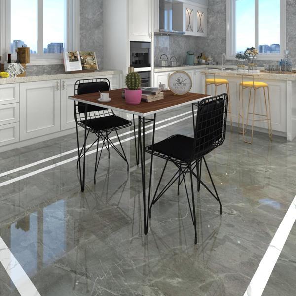 Knsz masa sandalye takımı hem75mazlum cvzsyh 060*060 sm 2 sandalye syhsyh sırt minderli - Image 1