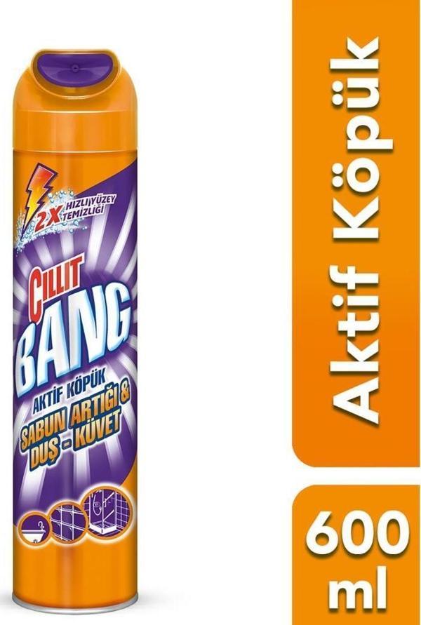 Cillit Bang Banyo Temizleyici Aktif Köpük 600 Ml - Image 1